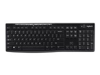 Logitech Wireless Keyboard K270 - tangentbord - fransk Inmatningsenhet 920-003748