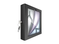 Compulocks iPad Air M2 11" (2024), Apex Enclosure Tilting Stand 8" monteringssats - för surfplatta - svart TCDP0111APXB