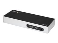 StarTech.com USB 3.0 Docking Station, Dual Monitor Laptop Docking Station with HDMI & DVI/VGA Video, 6-port USB 3.1 Gen 1 5Gbps Hub, GbE, Audio, Universal USB Type-A Dock, Windows & Mac - Dual Display Dock (DK30ADD) - dockningsstation - USB - DVI, HDMI - 1GbE DK30ADD