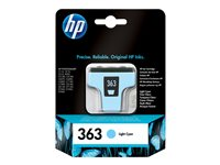 HP 363 - ljus cyan - original - bläckpatron C8774EE