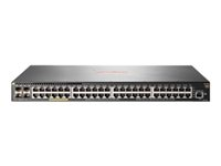 HPE Aruba 2930F 48G PoE+ 4SFP+ - switch - 48 portar - Administrerad - rackmonterbar JL256A#ACE