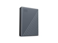 WD My Passport WDBRMD0050BGY-WESN - hårddisk - 5 TB - USB 3.2 Gen 1 WDBRMD0050BGY-WESN