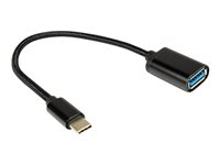 Inter-Tech - USB typ C-adapter - 24 pin USB-C till USB typ A 88885582