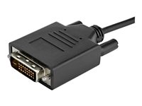 StarTech.com 2 m USB-C till DVI-kabel - 1920 x 1200 - Svart - USB/DVI-kabel - 24 pin USB-C till DVI-D - 2 m CDP2DVIMM2MB