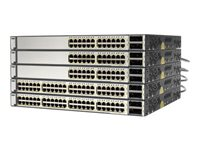 Cisco Catalyst 3750E-48PD-F - switch - 48 portar - Administrerad - rackmonterbar WS-C3750E-48PD-EF