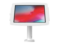 Compulocks iPad 10.2" Space Enclosure Tilting Stand 4" monteringssats - för surfplatta - vit TCDP04W102IPDSW