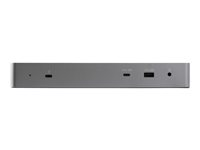 StarTech.com Thunderbolt 3-dockningsstation med USB-C värdkompabilitet - Dubbla 4K 60Hz DisplayPort 1.4- eller dubbla HDMI-skärmar - Singel 8K - TB3/USB-C dockningsstation för bärbar dator - 96 W PD, 5xUSB - 10 Gbit/s - dockningsstation - USB-C 3.2 Gen 2 / Thunderbolt 3 - 2 x HDMI, 2 x DP - 1GbE TB3CDK2DHUE