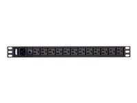 ATEN Basic PDU PE0212G - kraftdistributionsenhet - 3840 VA PE0212G-AT-G