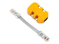 Fluke Networks 8-wire in-Line Modular Adapter with K-Plug - modulär adapter 10230101