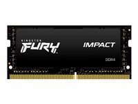 Kingston FURY Impact - DDR4 - modul - 16 GB - SO DIMM 260-pin - 2666 MHz / PC4-21300 - ej buffrad KF426S15IB1/16