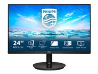 Philips V-line 241V8L - LED-skärm - Full HD (1080p) - 24" 241V8L/00