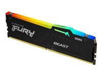 Kingston FURY Beast RGB - DDR5 - modul - 8 GB - DIMM 288-pin - 6000 MHz / PC5-48000 - ej buffrad KF560C30BBEA-8