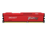 Kingston FURY Beast - DDR3 - modul - 8 GB - DIMM 240-pin - 1866 MHz / PC3-14900 - ej buffrad KF318C10BR/8