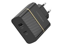 OtterBox Wall Charger strömadapter - USB, 24 pin USB-C - 30 Watt 78-52723