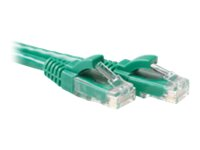 MicroConnect nätverkskabel - 50 cm - grön UTP6A005GBOOTED