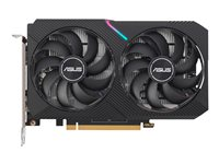 ASUS Dual Radeon RX 6400 - grafikkort - Radeon RX 6400 - 4 GB 90YV0H90-M0NA00