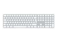 Apple Magic Keyboard with Touch ID and Numeric Keypad - tangentbord - QWERTY - ryska Inmatningsenhet MK2C3RS/A