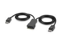 Belkin Secure Modular DP Dual Head Console Cable - videokabel - DisplayPort - TAA-kompatibel - 1.83 m F1DN2MOD-CC-P06