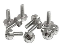 StarTech.com M5 x 12mm - Screws - 100 Pack - M5 Mounting Screws for Server Rack & Cabinet (CABSCREWSM5) - skruvsats CABSCREWSM5