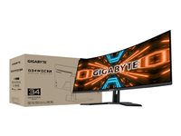 Gigabyte G34WQC A - LED-skärm - böjd - 34" - HDR G34WQC A-EK