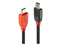 Lindy - USB-kabel - mini-USB typ B till mikro-USB typ B - 2 m 31719