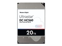 WD Ultrastar DC HC560 WUH722020BLE6L4 - hårddisk - 20 TB - SATA 6Gb/s WUH722020BLE6L4