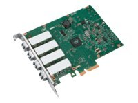 Intel Ethernet Server Adapter I340-F4 - nätverksadapter - PCIe 2.0 x4 - 1000Base-SX x 4 E1G44HF