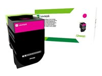 Lexmark - magenta - original - tonerkassett 80C2SME