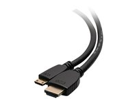 C2G 6ft 4K HDMI to Mini HDMI Cable with Ethernet - 60 Hz - M/M - HDMI-kabel med Ethernet - 1.83 m 50619