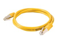 C2G Cat5e Booted Shielded (STP) Network Patch Cable - patch-kabel - 10 m - gul 83821