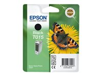 Epson T015 - svart - original - bläckpatron C13T01540110