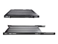 StarTech.com Server Rack Shelf - 1U - Adjustable Mount Depth - Heavy Duty - hylla för rack - 1U ADJSHELFHDV