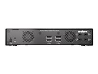 Matrox Extio 3 Series N3208 Receiver Appliance - förlängare för tangentbord/video/mus - 1GbE XTO3-N3208RX