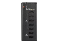 StarTech.com USB-laddningsstation med 7 portar, 5x 1A-portar och 2x 2A-portar laddningsremsa - + växelströmsadapter - USB ST7C51224EU