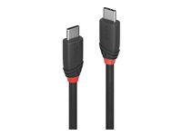 Lindy Black Line - USB typ C-kabel - 24 pin USB-C till 24 pin USB-C - 1.5 m 36907