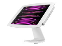 Compulocks iPad Pro 12.9" (3-6th Gen) Space Enclosure Rotating Counter Stand hölje - för surfplatta - vit 303W299PSENW