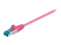 MicroConnect nätverkskabel - 7 m - rosa SFTP6A07PI