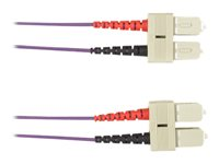 Black Box patch-kabel - 1 m - violett FOLZHSM-001M-SCSC-VT