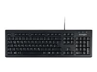 Kensington ValuKeyboard - tangentbord - tysk - svart Inmatningsenhet 1500109DE