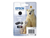 Epson 26 - svart - original - bläckpatron C13T26014012