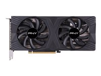 PNY GeForce RTX 4060 Ti 16G VERTO Dual Fan - grafikkort - GeForce RTX 4060 Ti - 16 GB VCG4060T16DFXPB1