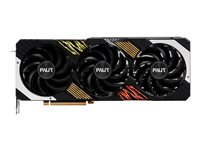 Palit GeForce RTX 4070 Ti GamingPro - grafikkort - GeForce RTX 4070 Ti - 12 GB - järnsvart, silvergrå NED407T019K9-1043A