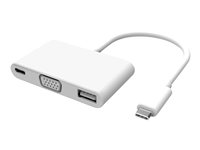 MicroConnect - extern videoadapter - vit USB3.1CCOM3