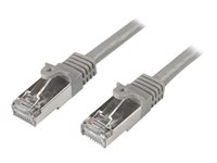 StarTech.com Cat6-patchkabel - skärmad (SFTP) - 3 m, grå - patch-kabel - 3 m - grå N6SPAT3MGR