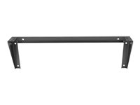 StarTech.com 1U Wall Mount Patch Panel Bracket - 19 in - Steel - Vertical Mounting Bracket for Networking and Data Equipment (RK119WALLV) - monteringsfäste - 1U RK119WALLV