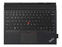 Lenovo ThinkPad X1 Tablet Thin Keyboard gen 2 - tangentbord - med ClickPad, Trackpoint - QWERTY - finska - midnattssvart Inmatningsenhet 01AY127