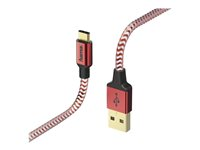 Hama Prime Line "Reflective" - USB typ C-kabel - USB till 24 pin USB-C - 1.5 m 178296