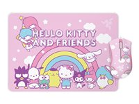 Razer DeathAdder Essential - Hello Kitty and Friends Edition - mus - USB - med Goliathus mouse pad RZ83-03850100-B3M1