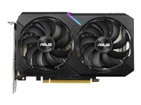 ASUS DUAL-GTX1660S-O6G-MINI - OC Edition - grafikkort - GF GTX 1660 SUPER - 6 GB 90YV0DT4-M0NA00