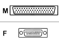 Cisco X.21-kabel - 3 m CAB-SS-X21FC=